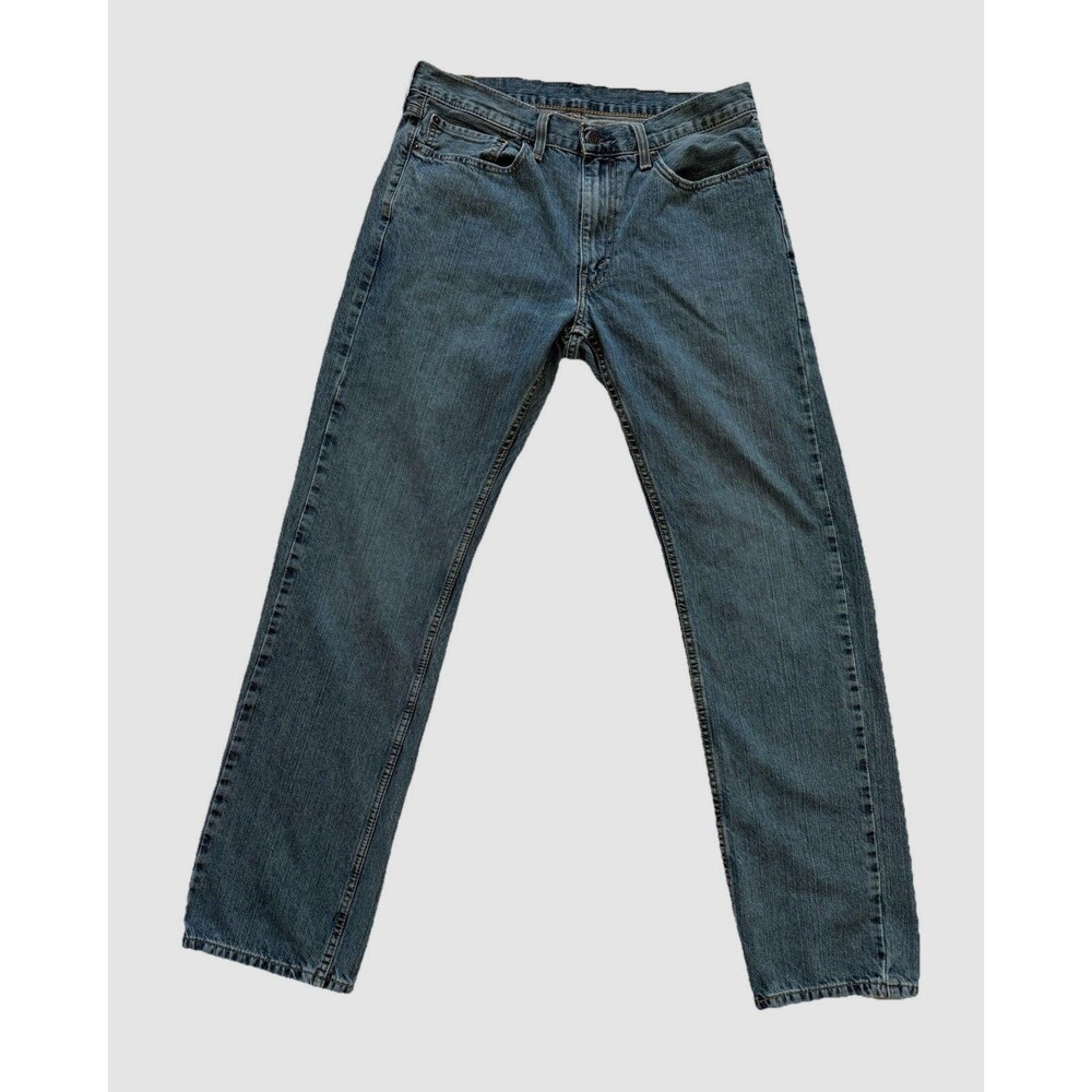 Levi's Mens 559 Denim Blue Jeans 34X34 Relaxed Straight Fit Medium Wash